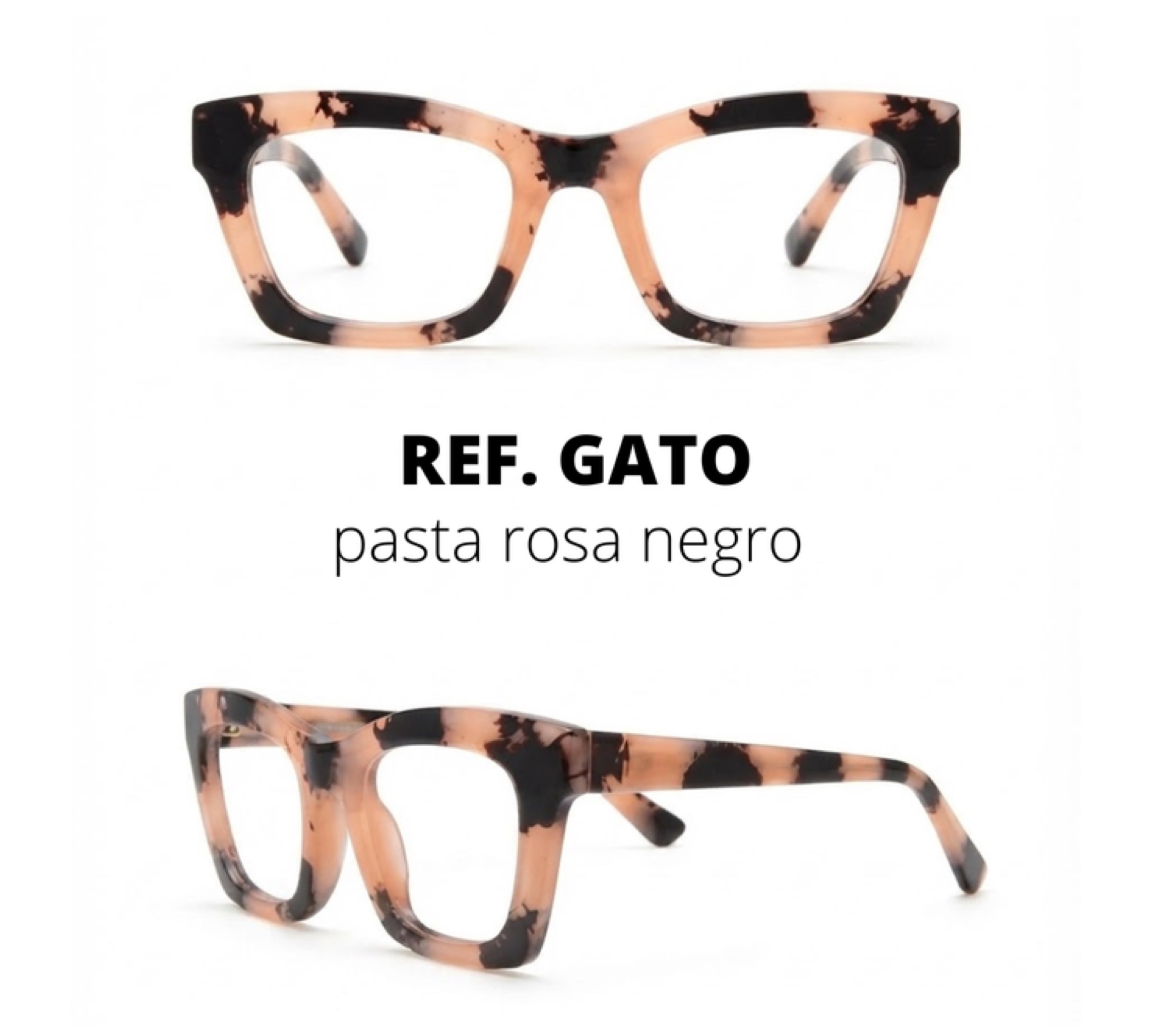 Sello Eyewear GATO Rosa & Negro Bicolor