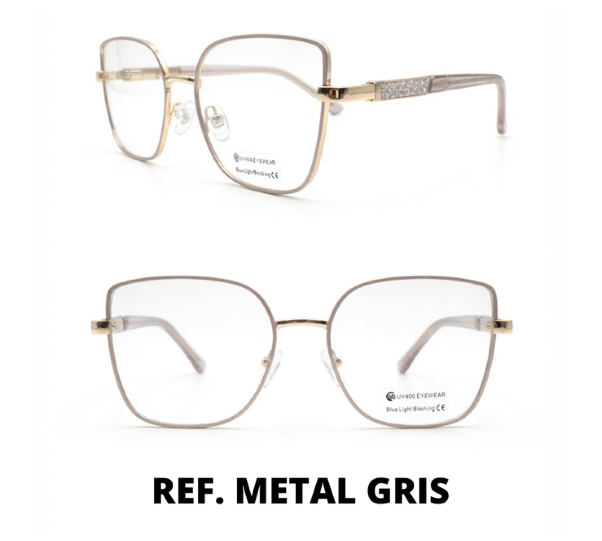 Sello Eyewear METAL GRIS Gris Grafito Titán