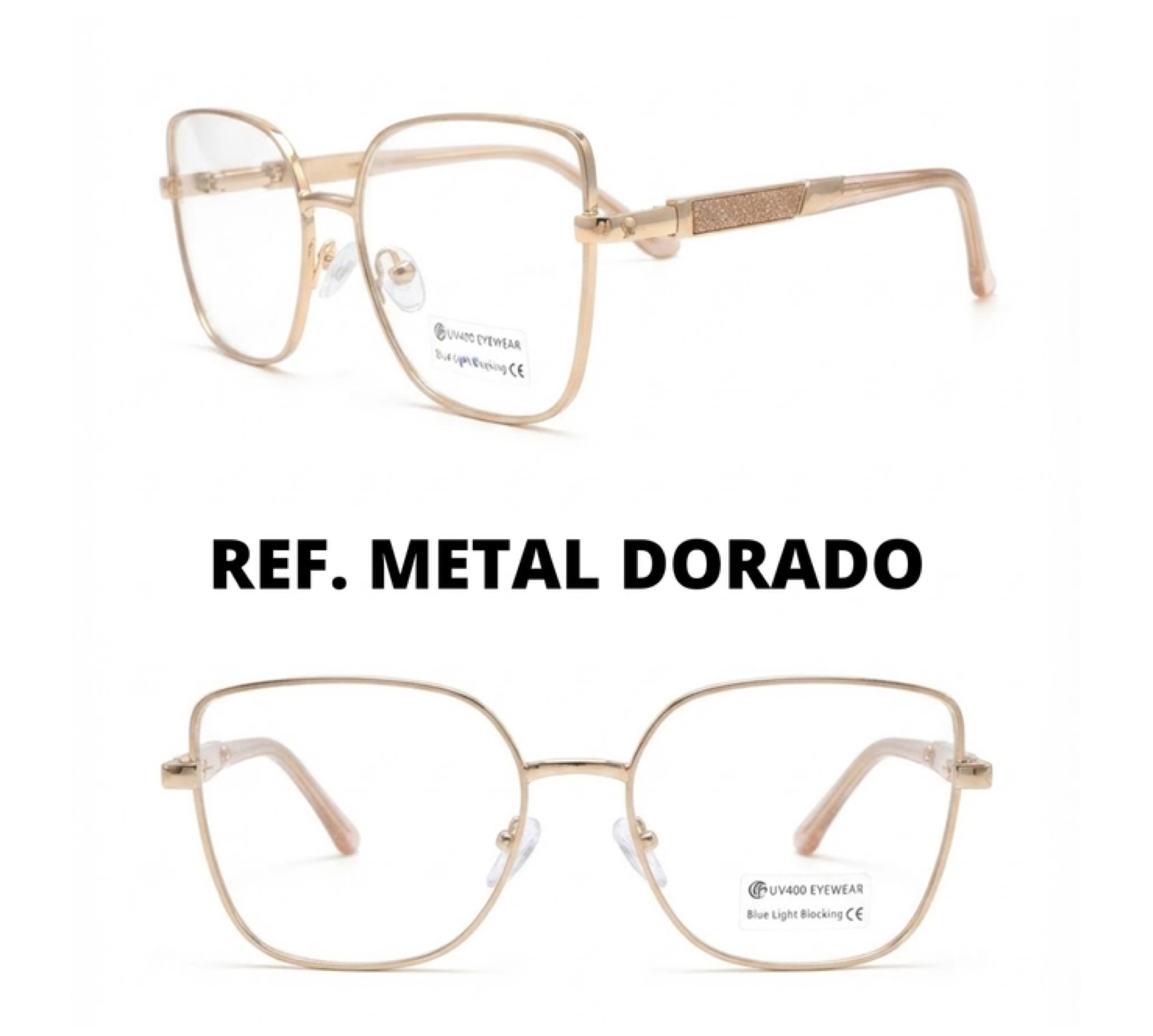 Sello Eyewear METAL DORADO Dorado Oro 18k