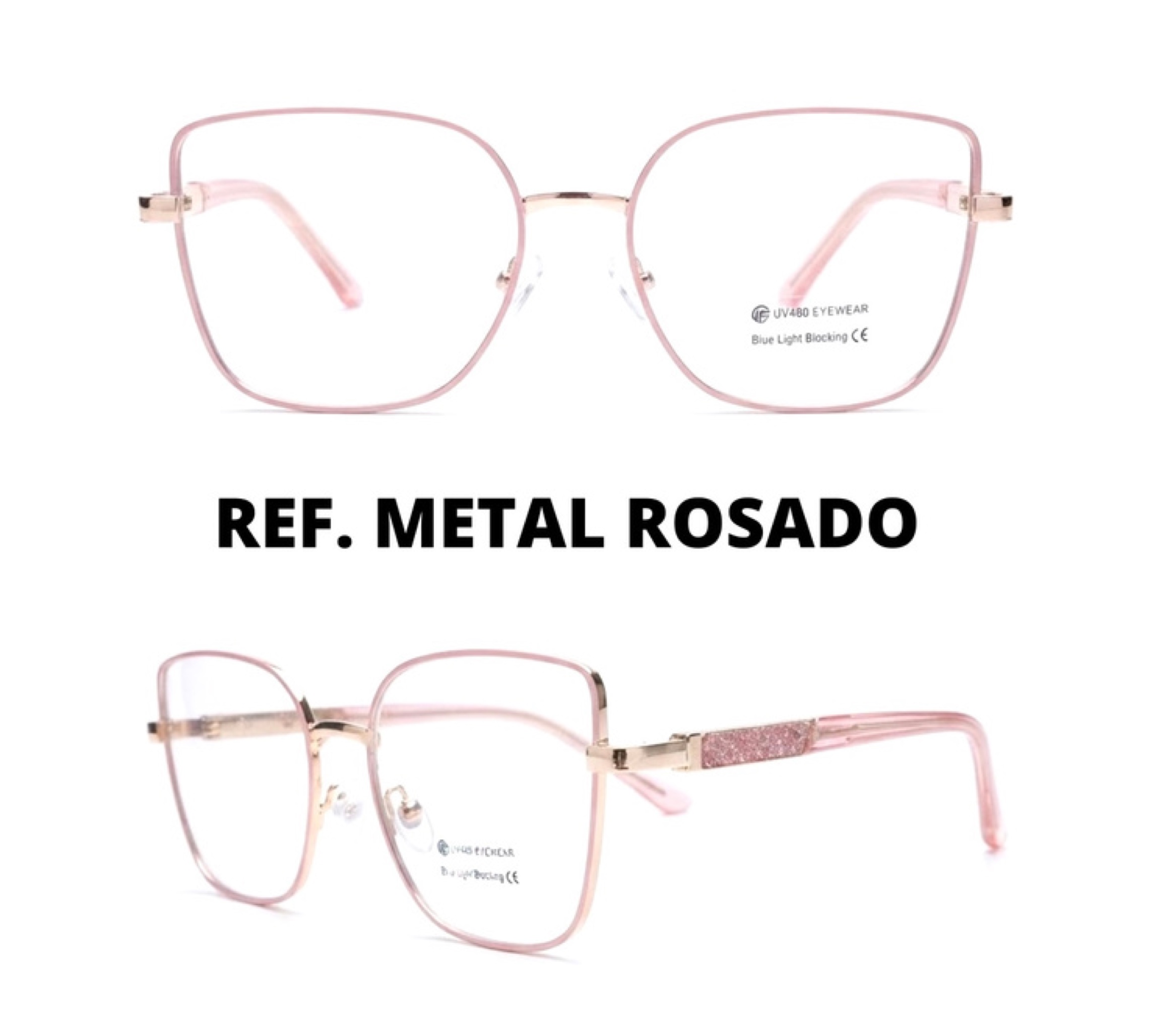 Sello Eyewear METAL ROSADO Rosa Gold Metálico
