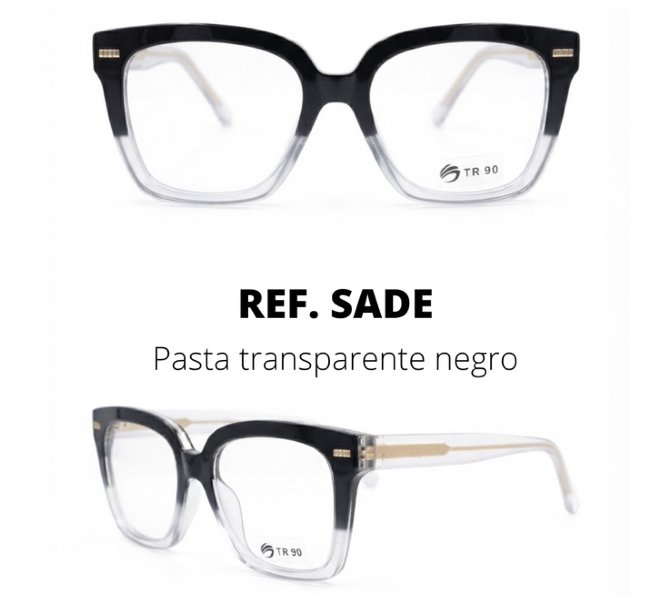 Sello Eyewear SADE Negro Translúcido