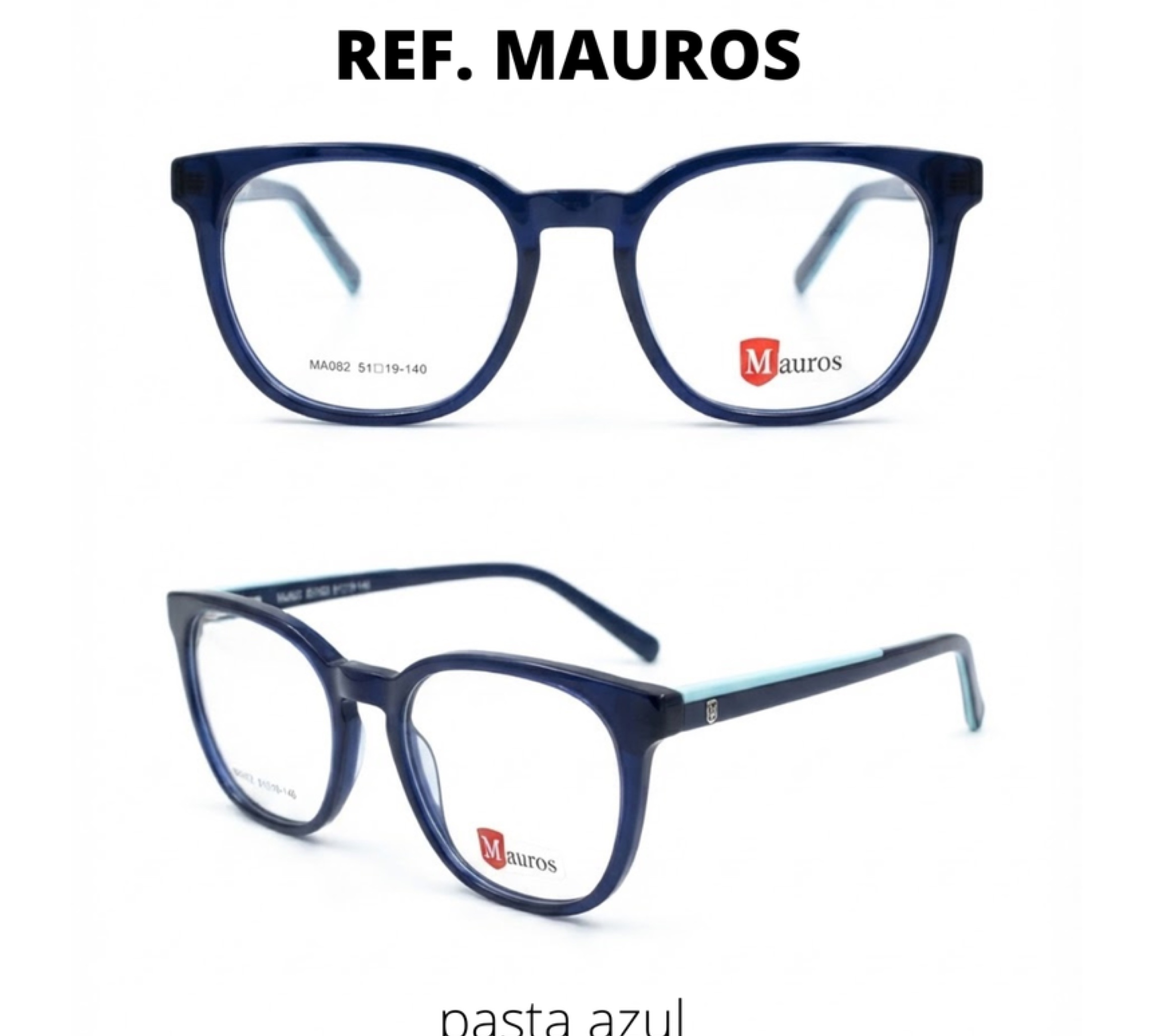 Sello Eyewear MAUROS Azul Marino Profundo