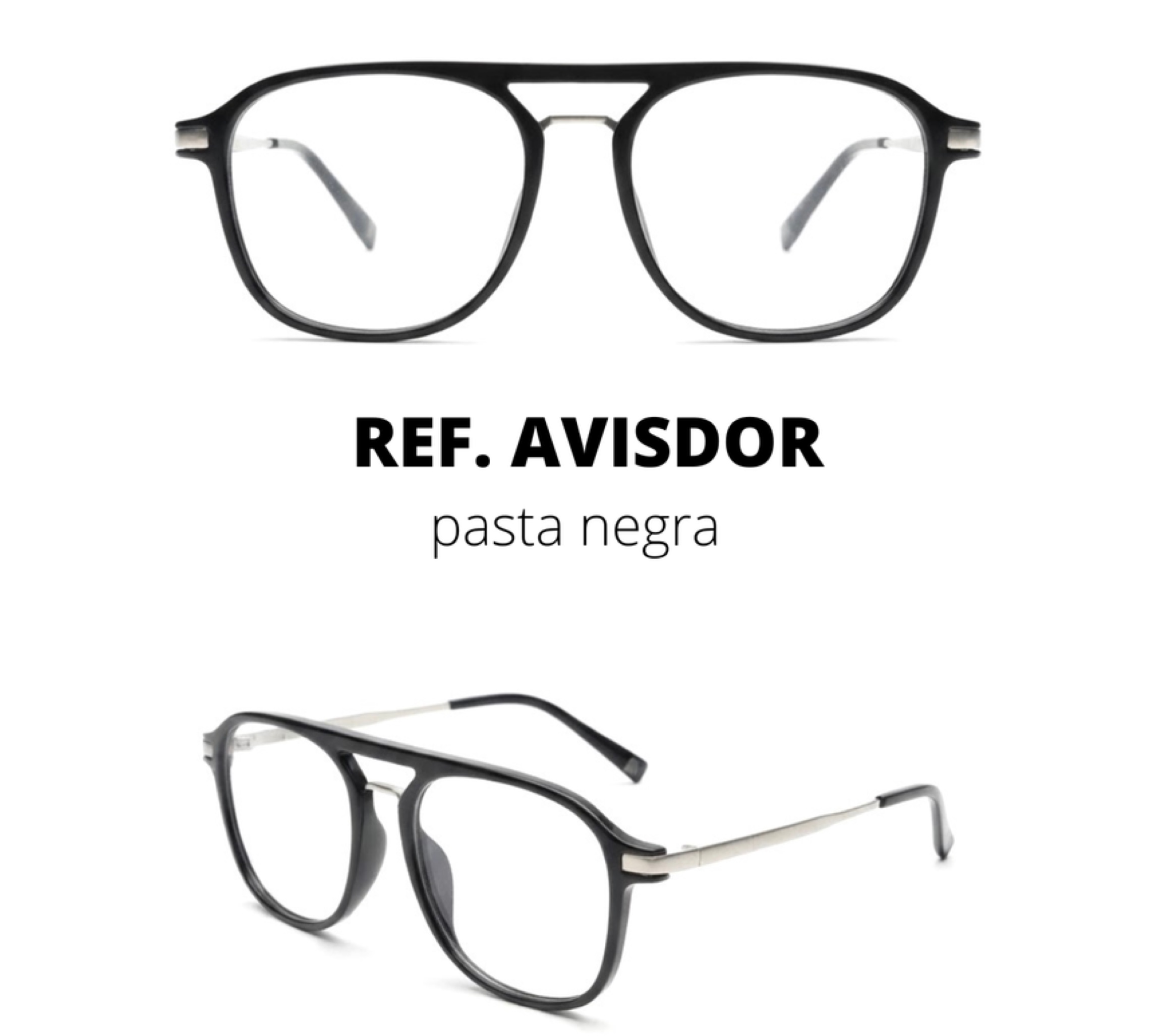 Sello Eyewear AVIADOR Negro Matte