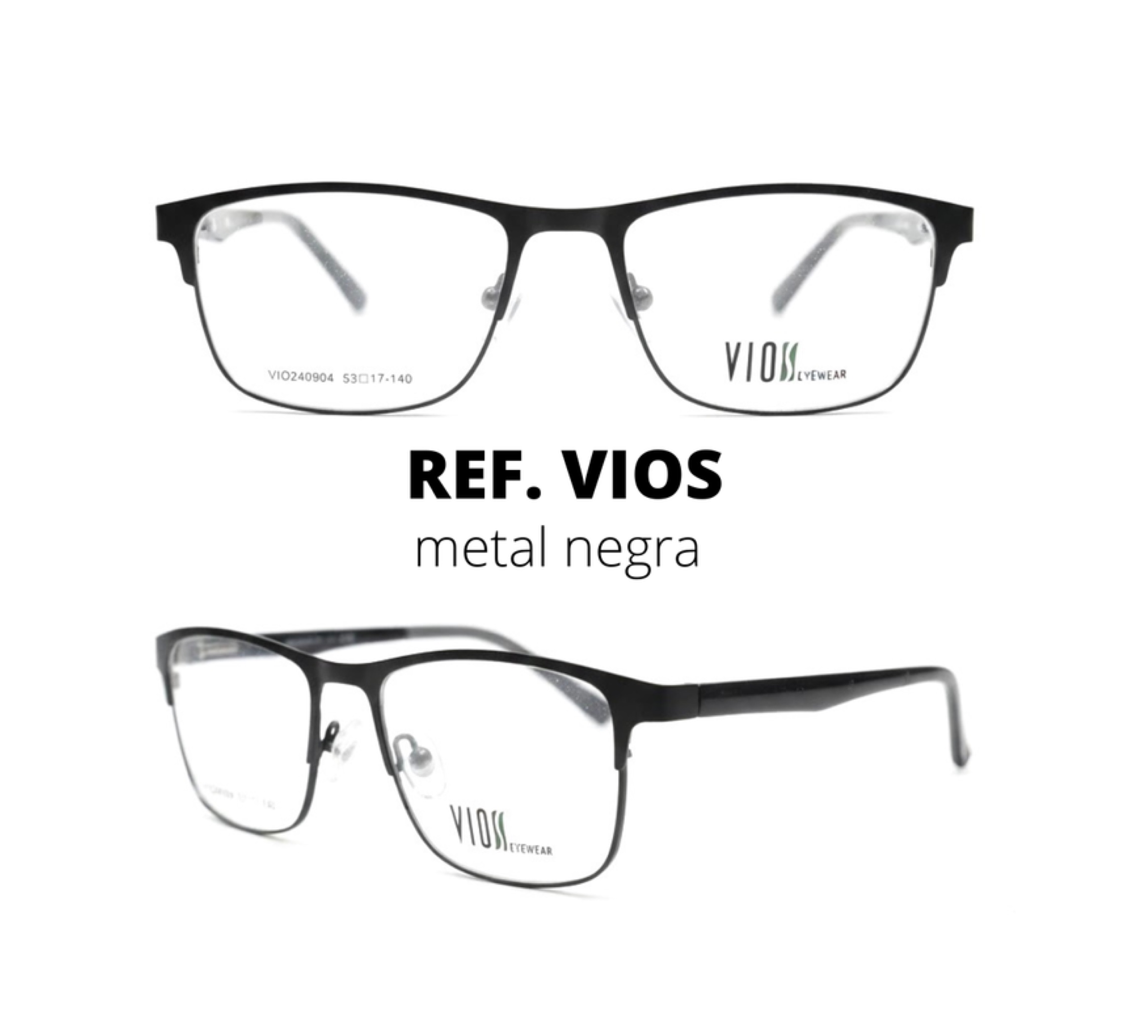 Sello Eyewear VIOS Metal Negro Matte