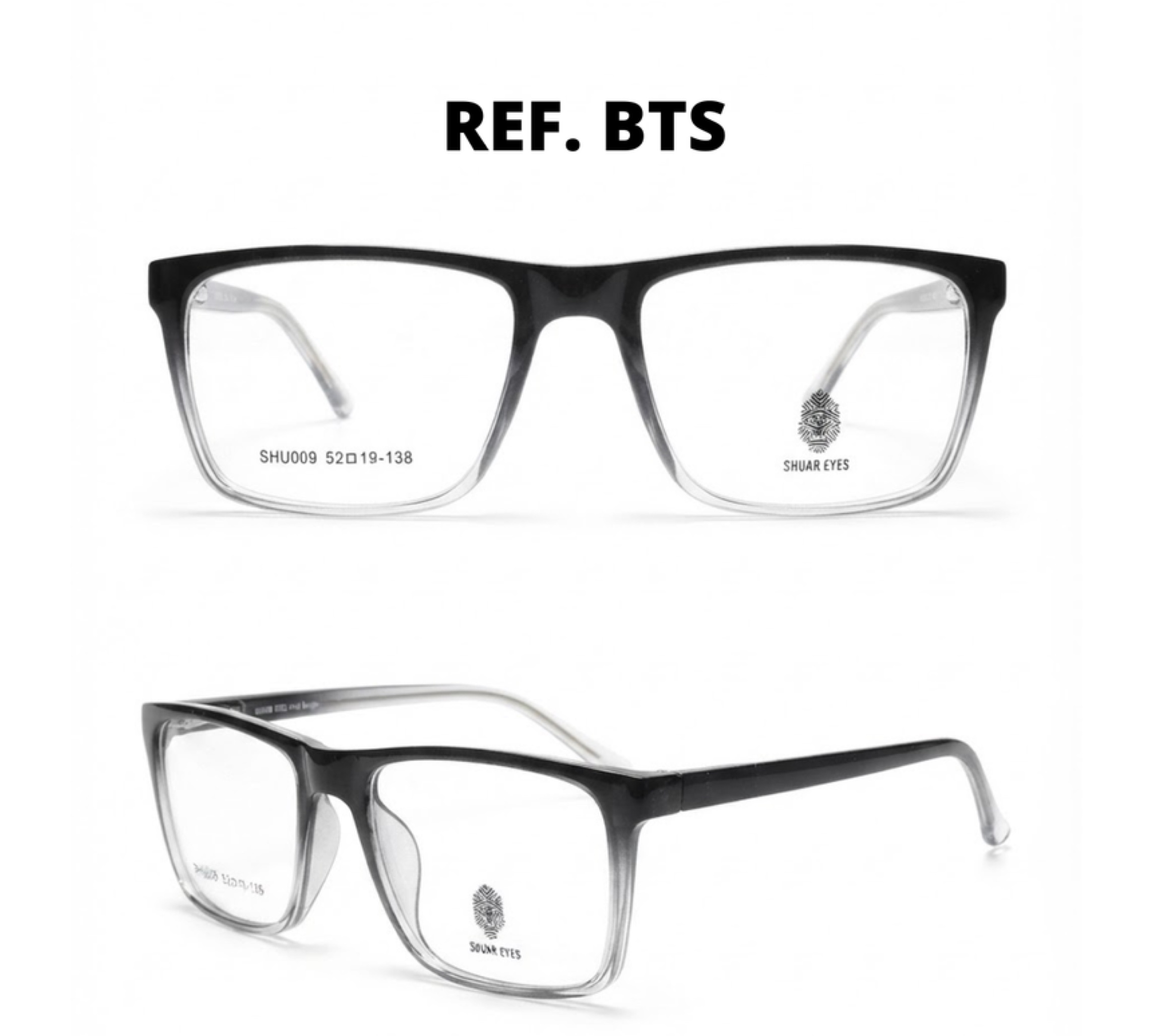 Sello Eyewear BTS Negro Clásico K-Style