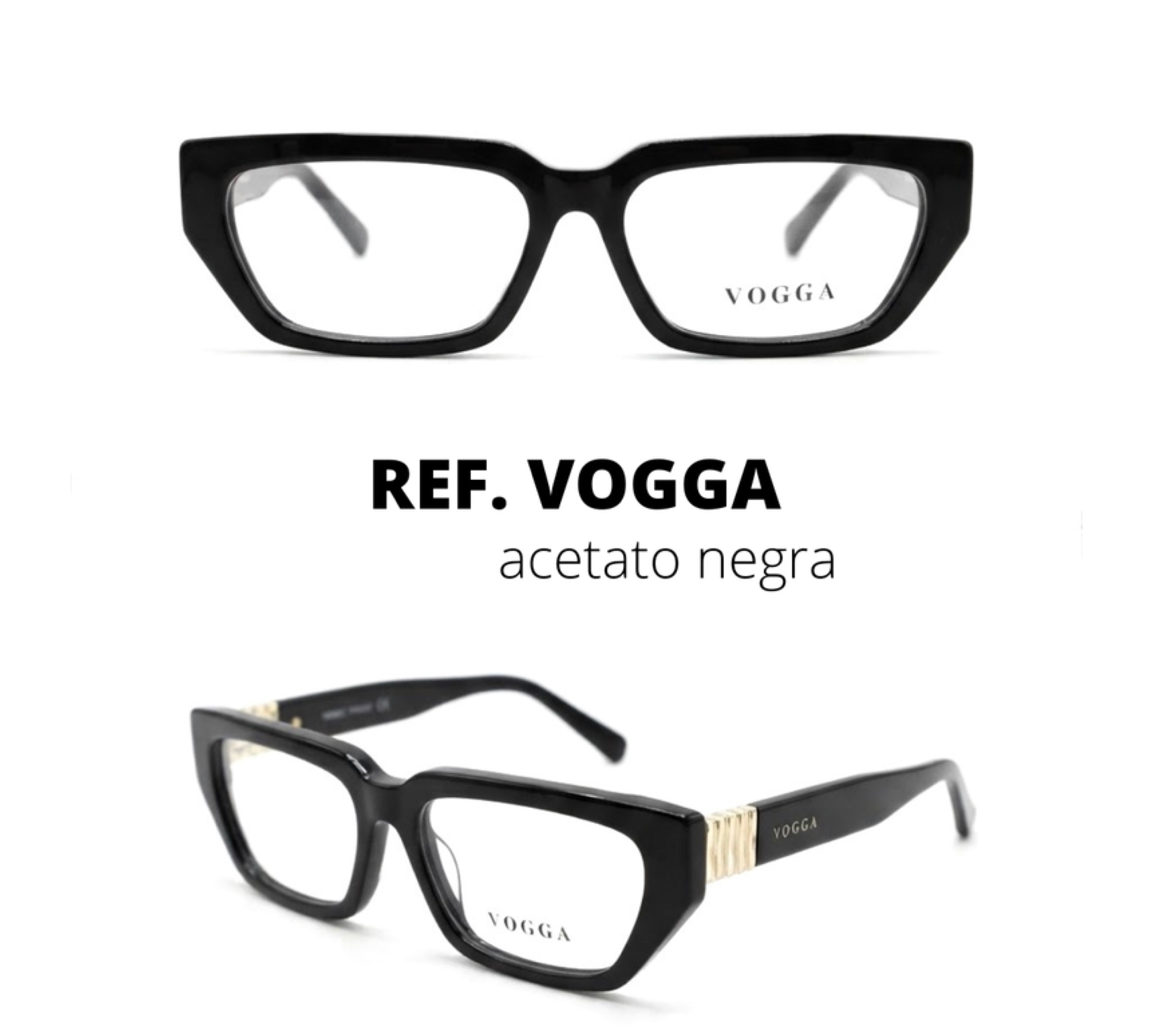 Vogga Eyewear VOGGA Negro Piano Profundo