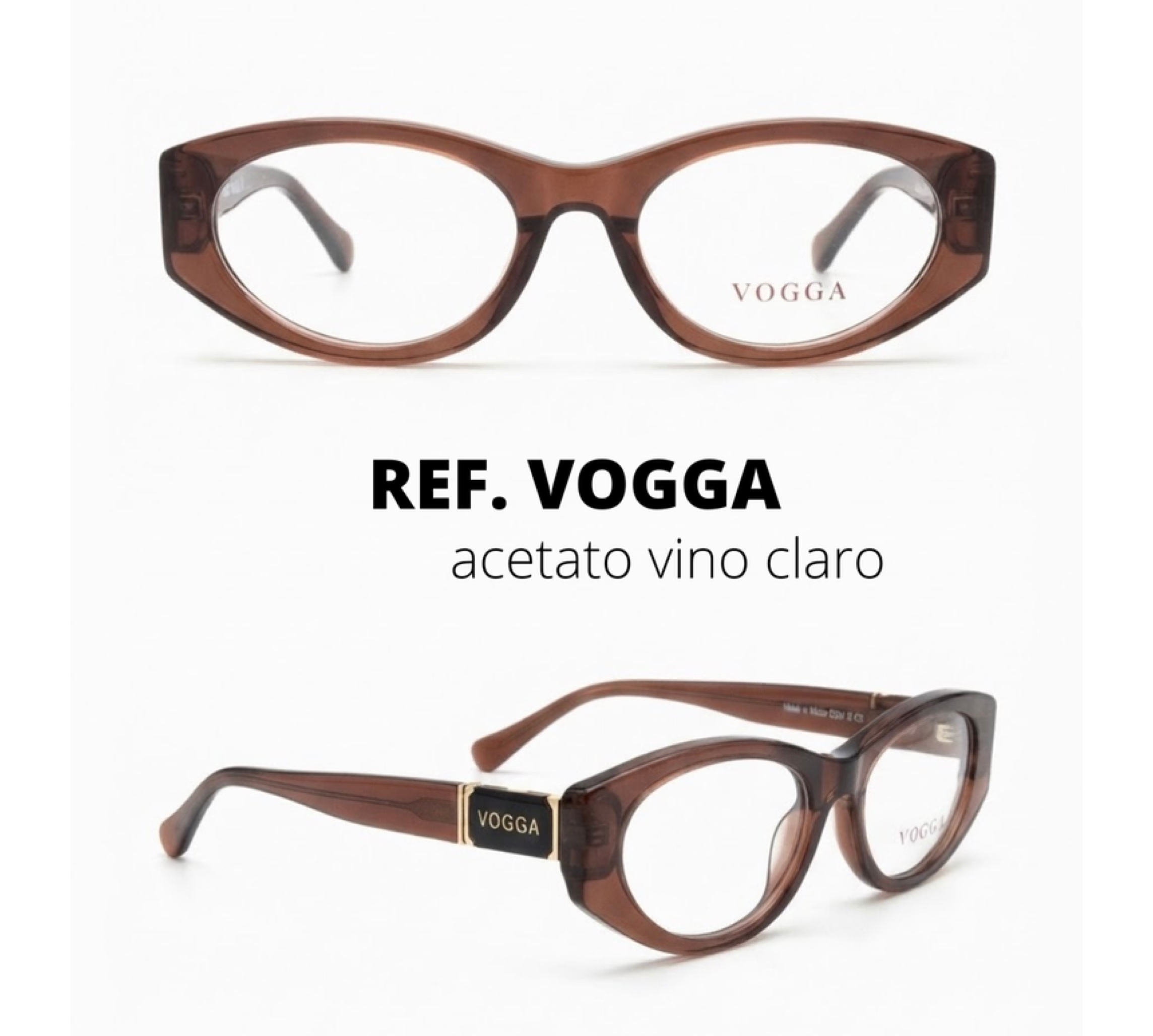 Vogga Eyewear VOGGA Vino Tinto Claro