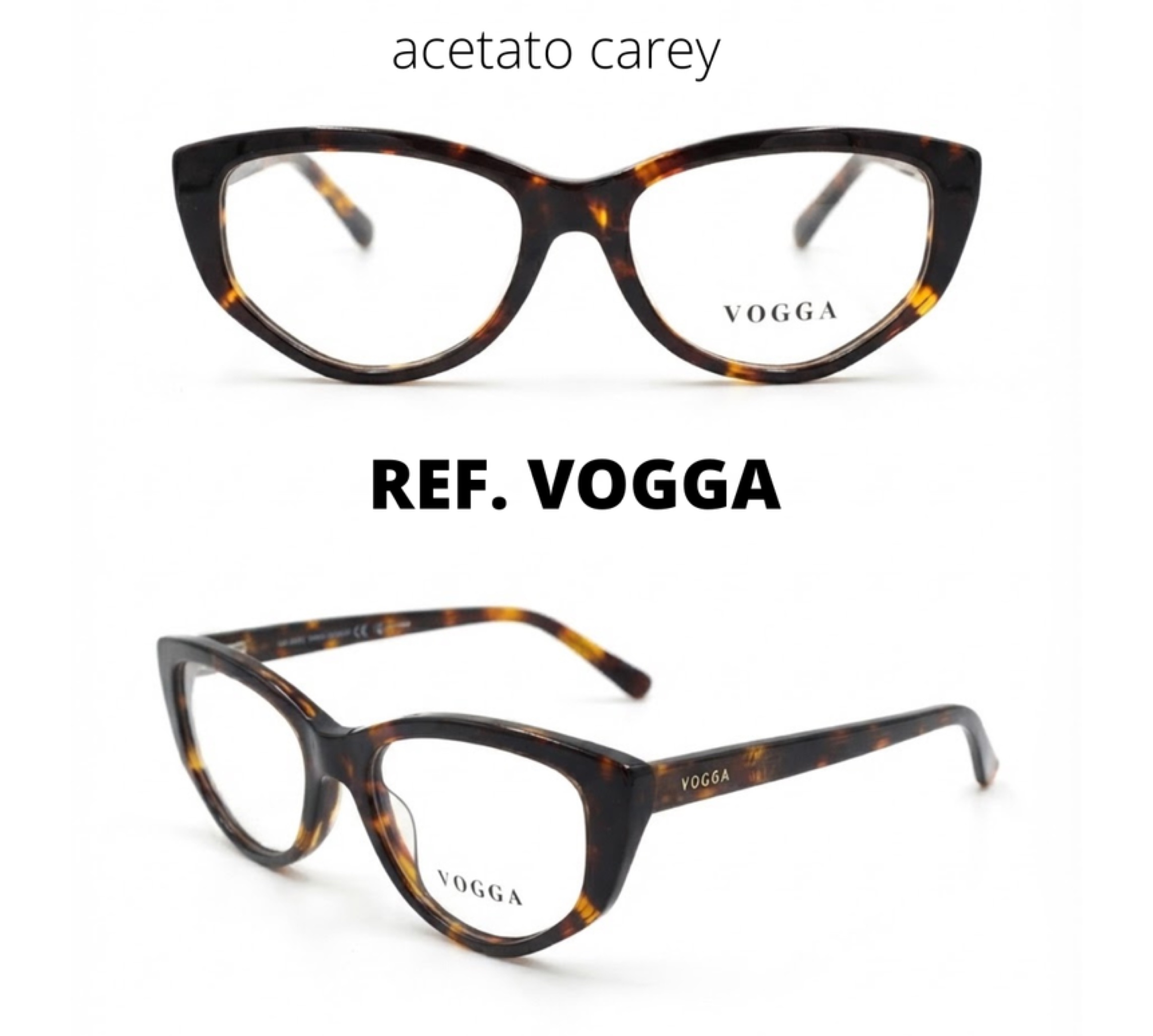 Vogga Eyewear VOGGA Carey Habana Cálido