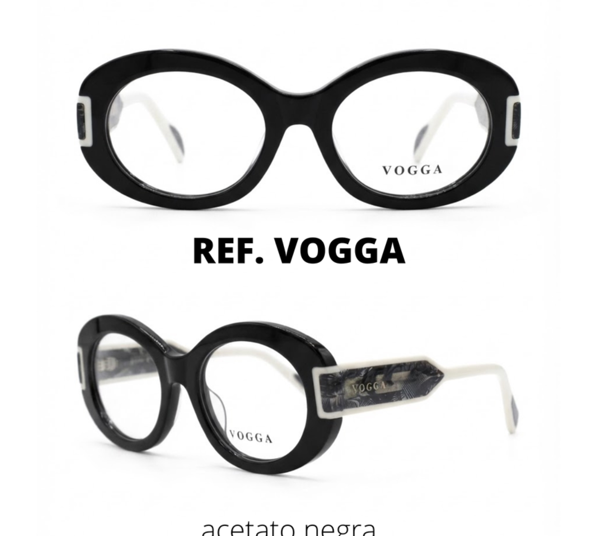 Vogga Eyewear VOGGA Negro Matte Satinado