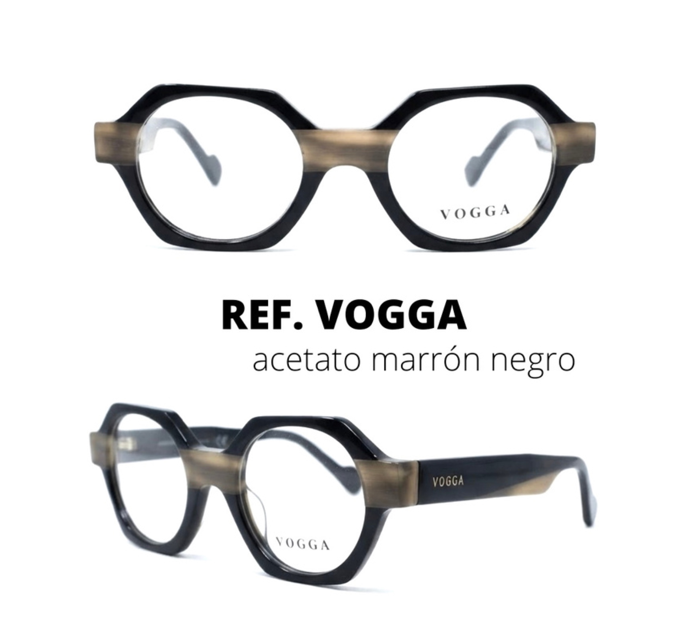 Vogga Eyewear VOGGA Marrón & Negro Dégradé
